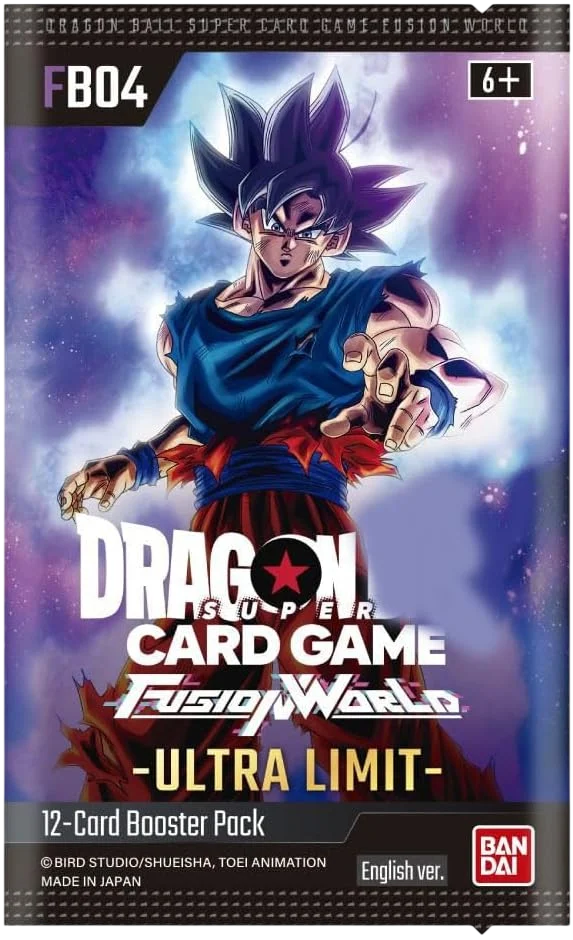 Dragon Ball Super Card Game Fusion World: FB04 – Ultra Limit Booster Pack – English