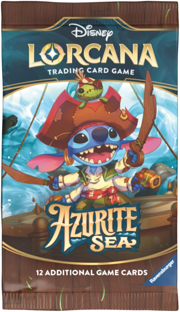 Disney Lorcana TCG: Azurite Sea – Booster Pack – English
