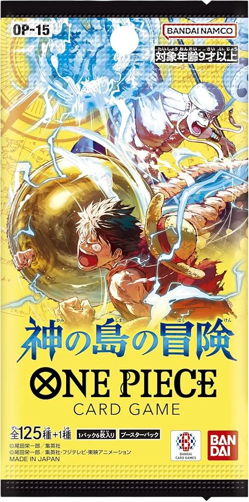 One Piece Card Game: OP-15 Adventure on Kami’s Island – Booster Pack – Japanese