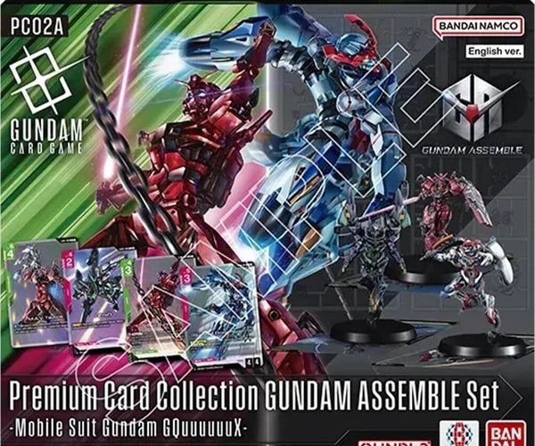 Gundam Card Game: PC-02A Gundam Assemble Premium Card Collection Set – English