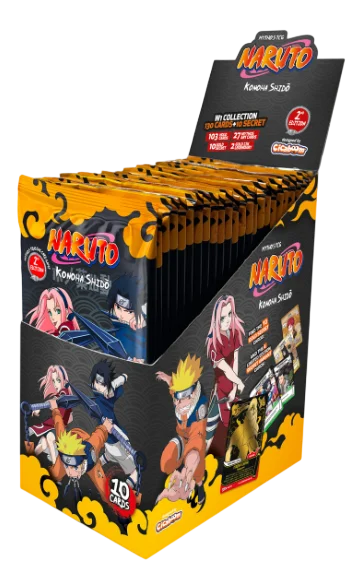 Naruto TCG: First Set 2nd Edition – Booster Box (24 Packs) – English