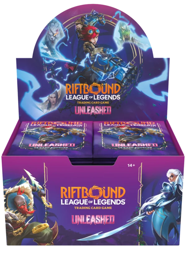Riftbound: League of Legends TCG – Set 03: Unleashed Booster Display (24 Boosters) – English