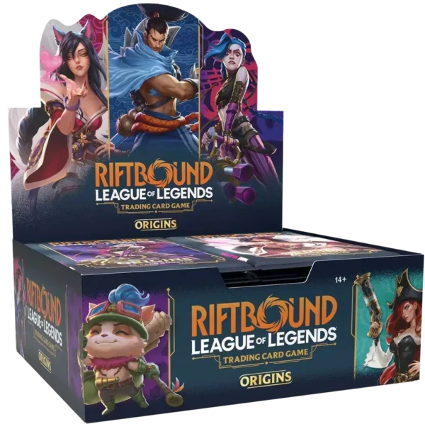 Riftbound: League of Legends TCG – Set 01: Origins Booster Display (24 Boosters) – English