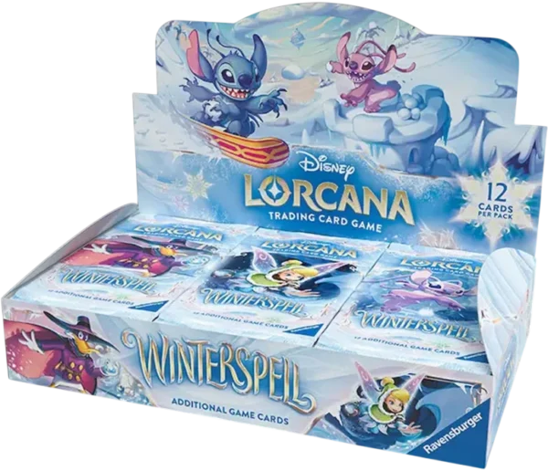 Disney Lorcana TCG: Winterspell – Booster Box (24 Packs) – English